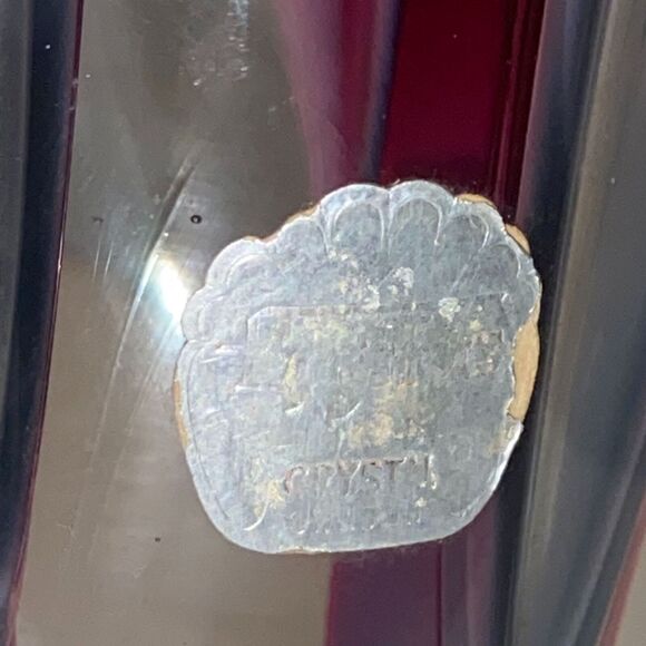 Paul Kedelv Flygfors Crystal Vase Swedish Vintage Art Glass Collector Signed - Picture 6 of 14